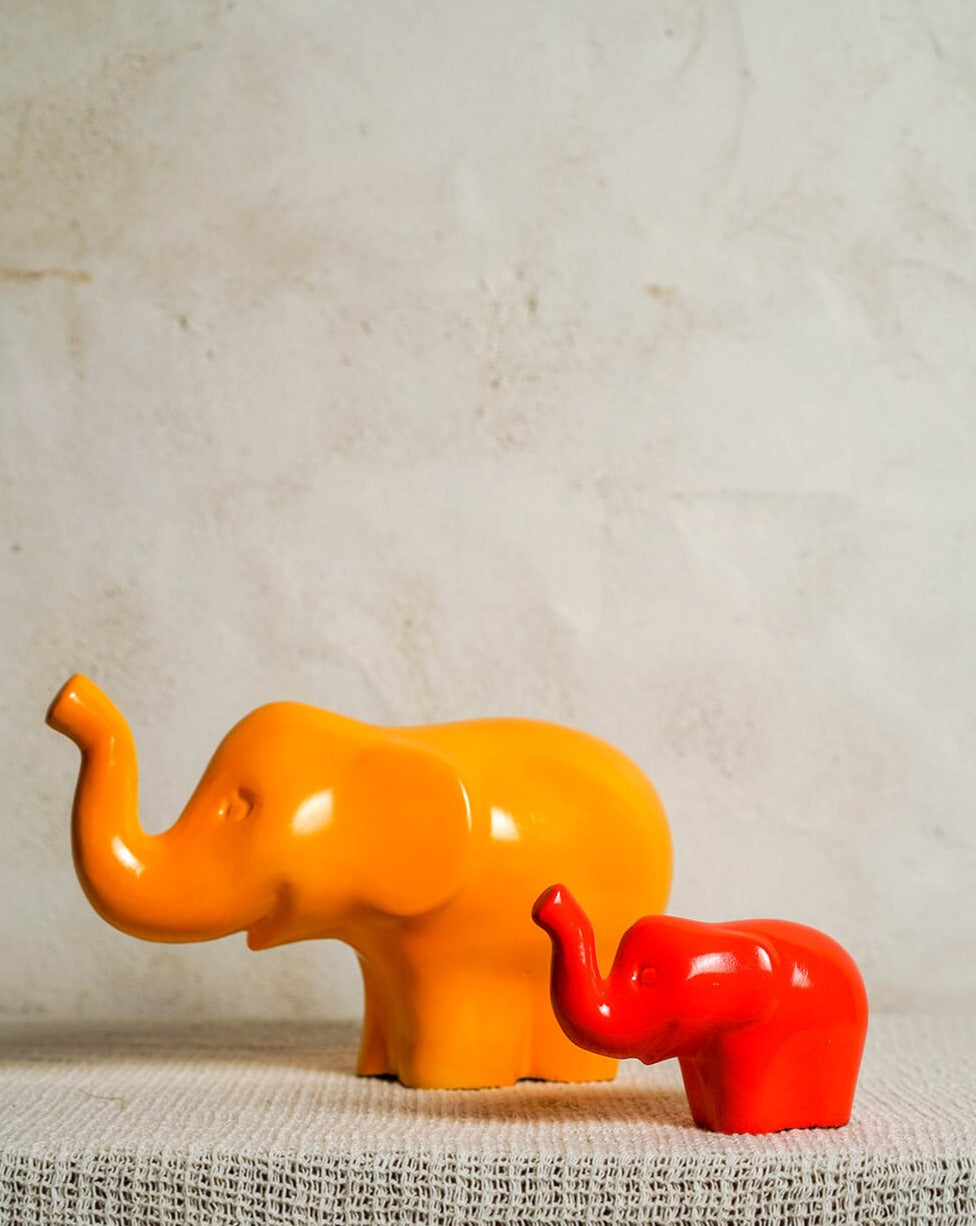 Happy Elephant | Papier mache